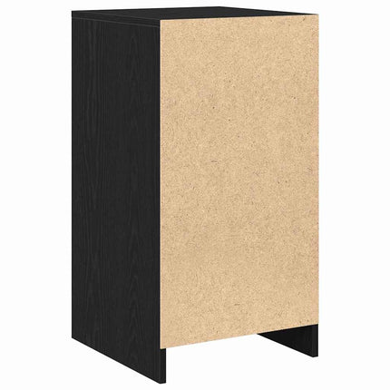 Sideboard Svart Ek 40 x 40,5 x 75 cm Konstruerat trä