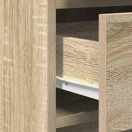 Sideboard med låda Sonoma-ek 40 x 40,5 x 75 cm Konstruerat trä