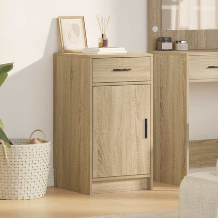 Sideboard med låda Sonoma-ek 40 x 40,5 x 75 cm Konstruerat trä