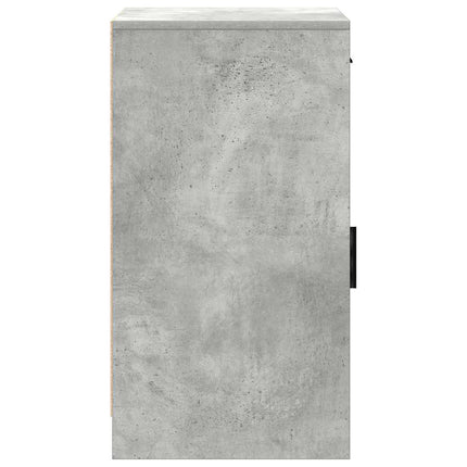 Sideboard med låda Betonggrå 40 x 40,5 x 75 cm Konstruerat trä