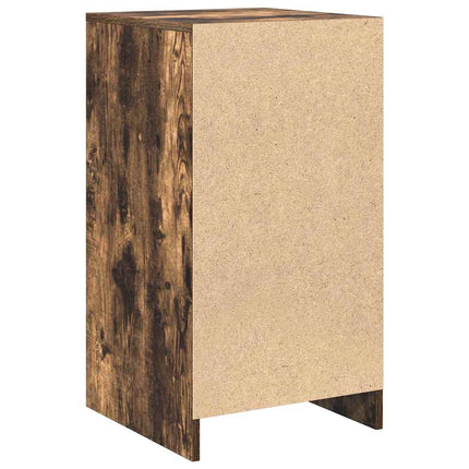 Sideboard med låda Rökt ek 40 x 40,5 x 75 cm Konstruerat trä