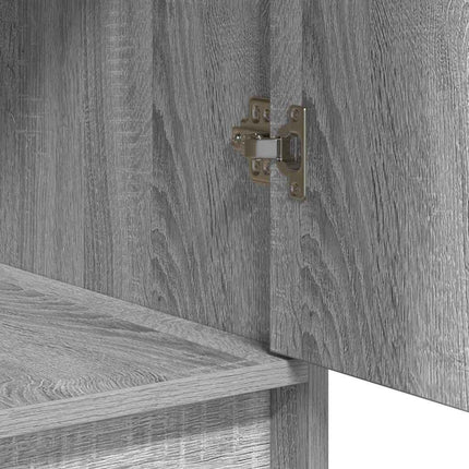 Sideboard med låda Grå Sonoma 40 x 40,5 x 75 cm Konstruerat trä