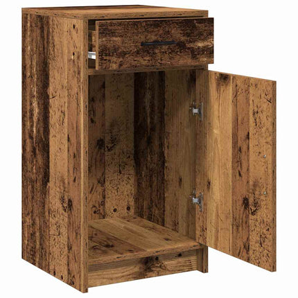 Sideboard Gammalt trä 40 x 40,5 x 75 cm Konstruerat trä