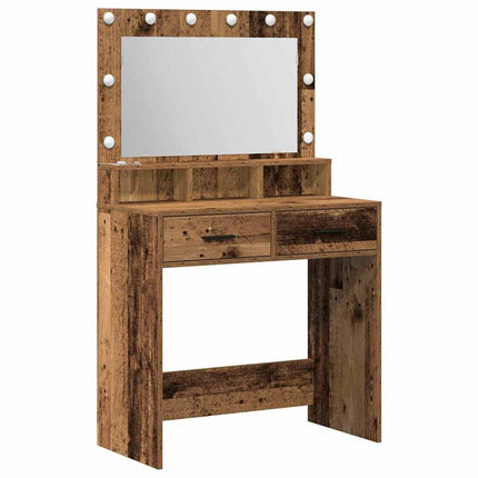 Smyckebord Gammalt trä 79 x 41 x 135 cm Konstruerat trä