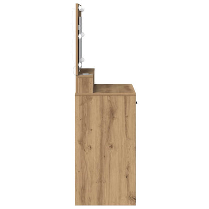 Smyckebord med låda Artisan Ek 79 x 41 x 135 cm Konstruerat trä