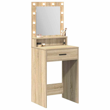 Smyckebord Sonoma-ek 50 x 41 x 135 cm Konstruerat trä