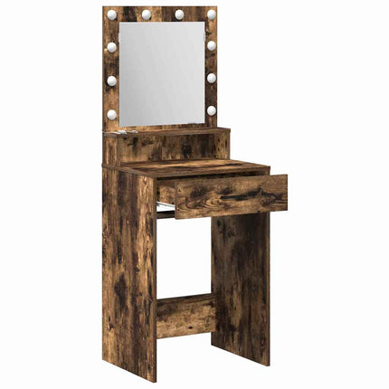 Smyckebord Rökt ek 50 x 41 x 135 cm Konstruerat trä