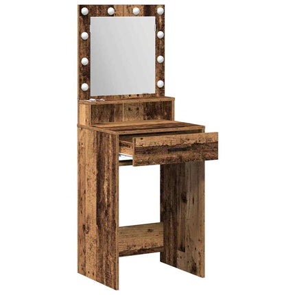 Smyckebord Gammalt trä 50 x 41 x 135 cm Konstruerat trä
