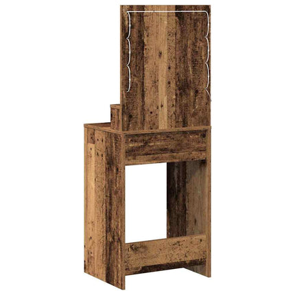 Smyckebord Gammalt trä 50 x 41 x 135 cm Konstruerat trä