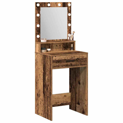 Smyckebord Gammalt trä 50 x 41 x 135 cm Konstruerat trä