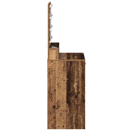 Smyckebord Gammalt trä 50 x 41 x 135 cm Konstruerat trä