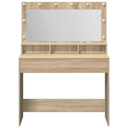 Smyckebord Sonoma-ek 100 x 41 x 135 cm Konstruerat trä