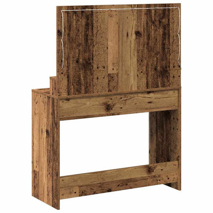 Smyckebord Gammalt trä 100 x 41 x 135 cm Konstruerat trä