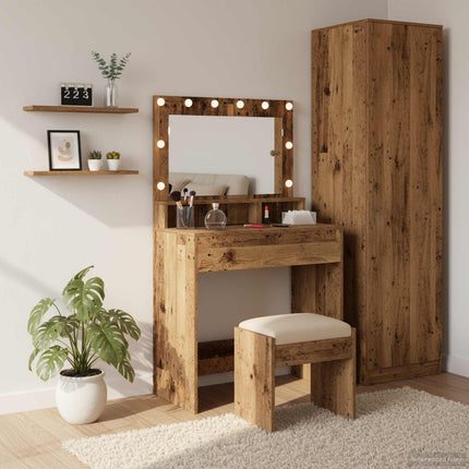 Smyckebord Gammalt trä 75,5 x 41 x 135 cm Konstruerat trä