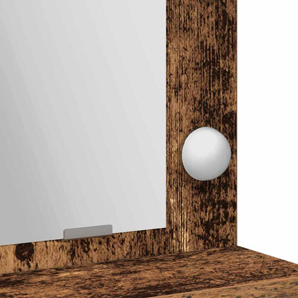 Smyckebord Gammalt trä 50 x 41 x 135 cm Konstruerat trä