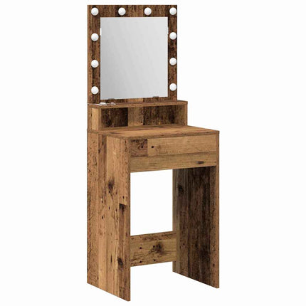 Smyckebord Gammalt trä 50 x 41 x 135 cm Konstruerat trä