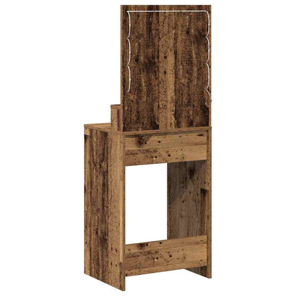 Smyckebord Gammalt trä 50 x 41 x 135 cm Konstruerat trä