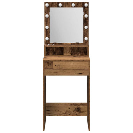 Smyckebord Gammalt trä 50 x 41 x 135 cm Konstruerat trä