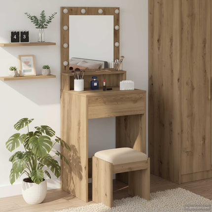 Smyckebord Artisan Ek 50 x 41 x 135 cm Konstruerat trä