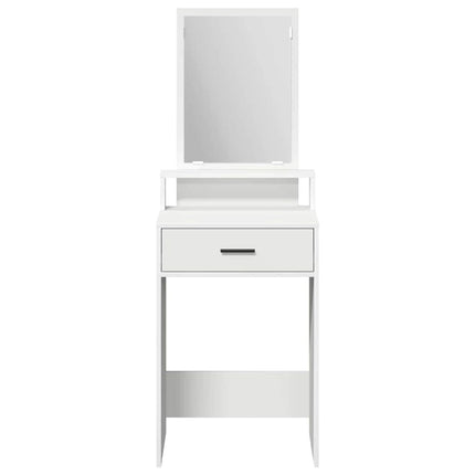 Smyckebord Vit 50 x 41 x 140 cm Konstruerat trä