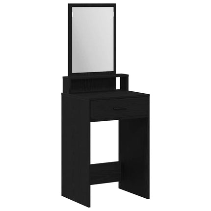 Smyckebord Svart Ek 50 x 41 x 140 cm Konstruerat trä
