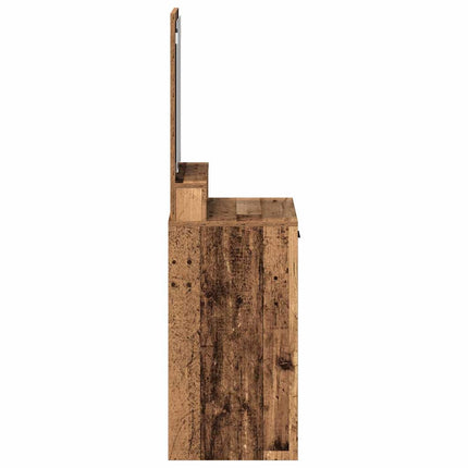 Smyckebord Gammalt trä 50 x 41 x 140 cm Konstruerat trä