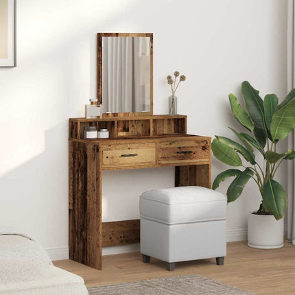 Smyckebord Gammalt trä 79 x 41 x 140 cm Konstruerat trä