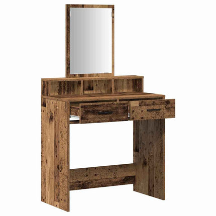 Smyckebord Gammalt trä 79 x 41 x 140 cm Konstruerat trä