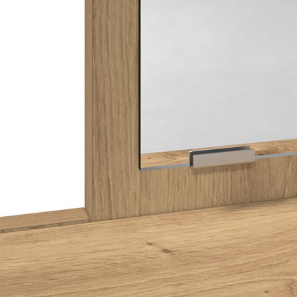 Smyckebord med låda Artisan Ek 79 x 41 x 140 cm Konstruerat trä