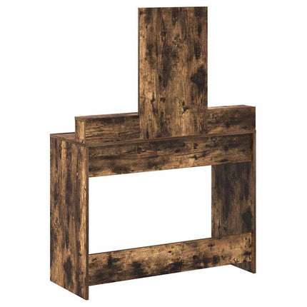 Smyckebord Rökt ek 100 x 41 x 140 cm Konstruerat trä