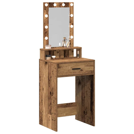 Smyckebord Brun 50 x 41 x 140 cm Konstruerat trä