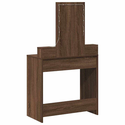 Smyckebord Brun 79 x 41 x 140 cm Konstruerat trä