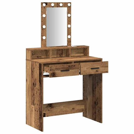 Smyckebord Brun 79 x 41 x 140 cm Konstruerat trä