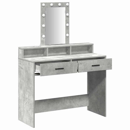 Smyckebord Grå 100 x 41 x 140 cm Konstruerat trä