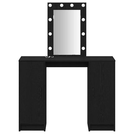 Smyckebord Svart 102 x 33 x 135 cm Konstruerat trä