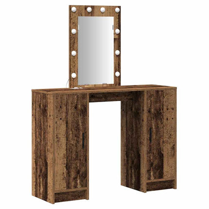 Smyckebord Brun 102 x 33 x 135 cm Konstruerat trä