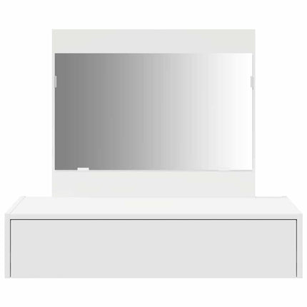 Smyckebord Vit 83 x 40 x 70 cm Konstruerat trä