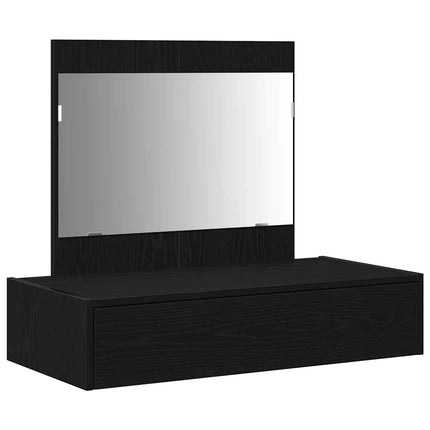 Smyckebord Svart 83 x 40 x 70 cm Konstruerat trä
