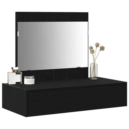 Smyckebord Svart 83 x 40 x 70 cm Konstruerat trä