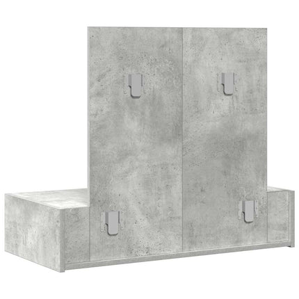 Smyckebord Grå 83 x 40 x 70 cm Konstruerat trä