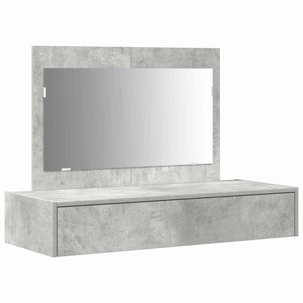 Smyckebord Grå 100 x 40 x 70 cm Konstruerat trä