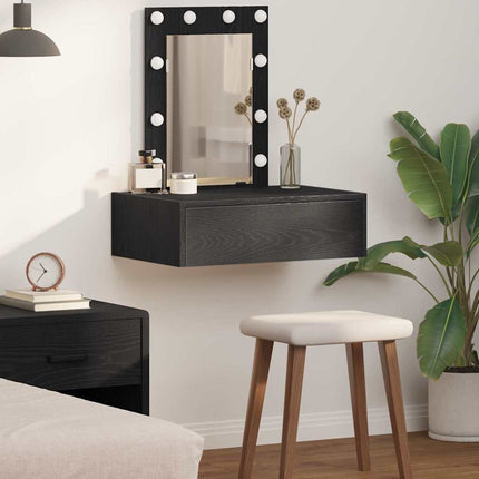 Smyckebord Svart 60 x 40 x 70 cm Konstruerat trä