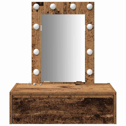 Smyckebord Brun 60 x 40 x 70 cm Konstruerat trä