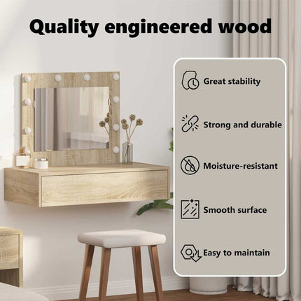Smyckebord Brun 83 x 40 x 70 cm Konstruerat trä