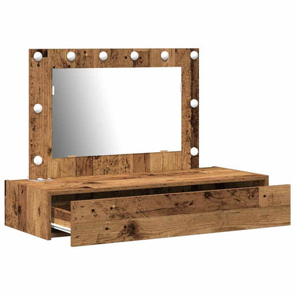Smyckebord Brun 100 x 40 x 70 cm Konstruerat trä