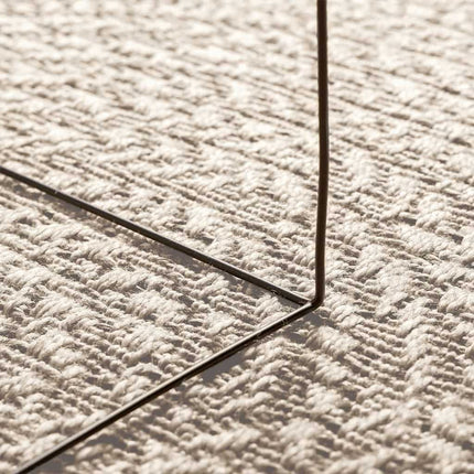 Matta ZIZUR Kräm 150 x 80 cm Polypropylen