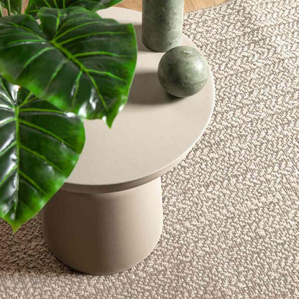 Matta ZIZUR Kräm 200 x 100 cm Polypropylen