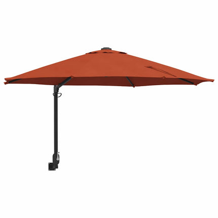 Trädgårdsparasol Terracotta 248 x 248 x 148 cm