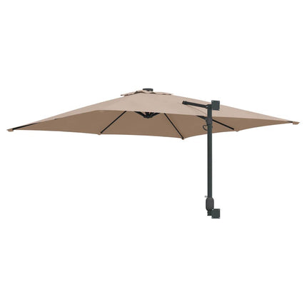 Trädgårdsparasol Taupe 248,5 x 247,5 x 160 cm