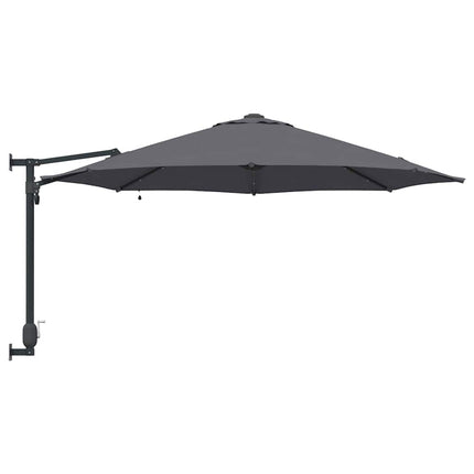 Trädgårdsparasol Antracit 248 x 248 x 148 cm Polyester och Stål